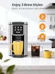 Karosie Versatile K Cup Coffee Maker, Hot & Iced