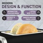 Inspirex Touch Screen Toaster with Wide Slots