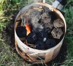 Natural Hardwood Charcoal for High-Heat Grilling