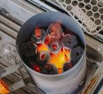 Natural Hardwood Charcoal for High-Heat Grilling