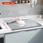 Stainless Steel Cutting Board with Non-Slip Pad