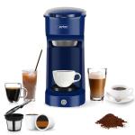 SUNVIVI Single Serve Coffee Maker in Blue