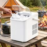 Portable Countertop Ice Maker with Self-Cleaning
