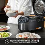 Tiger Rice Cooker with Induction Heating & LCD Display