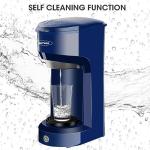 SUNVIVI Single Serve Coffee Maker in Blue