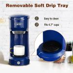 SUNVIVI Single Serve Coffee Maker in Blue
