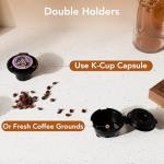 Single Serve Coffee Maker for Pods and Grounds