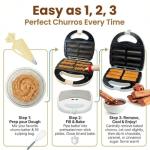 Electric Churro Maker - Makes 6 Churros at Once