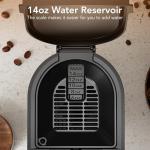 Single Serve Coffee Maker for Pods and Grounds