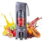Compact Travel Blender with Rechargeable USB-C and Smart Display