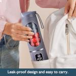 Compact Travel Blender with Rechargeable USB-C and Smart Display