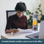 Compact Travel Blender with Rechargeable USB-C and Smart Display