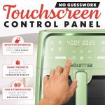 Gourmia 8 Qt Air Fryer with 8 Presets