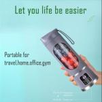 Compact Travel Blender with Rechargeable USB-C and Smart Display