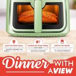 Gourmia 8 Qt Air Fryer with 8 Presets