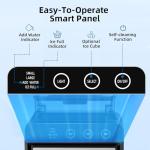 Portable Self-Cleaning Ice Maker - 8 Cubes in 6 Mins