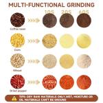 High-Speed Electric Grain and Spice Grinder
