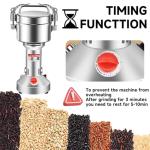 High-Speed Electric Grain and Spice Grinder