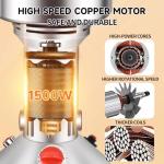 High-Speed Electric Grain and Spice Grinder