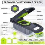 10-in-1 Vegetable Chopper and Mandoline Slicer