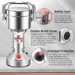 High-Speed Electric Grain and Spice Grinder