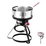 VEVOR 10 Qt Outdoor Fish and Wing Fryer