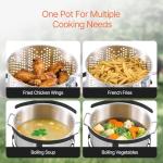 VEVOR 10 Qt Outdoor Fish and Wing Fryer