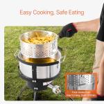 VEVOR 10 Qt Outdoor Fish and Wing Fryer