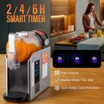 Smart Slushie and Ice Cream Machine with Timer