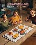 Silicone Food Warming Mat with Temperature Control