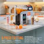 Smart Slushie and Ice Cream Machine with Timer