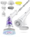 Lichffy 6-in-1 Cordless Electric Spin Scrubber