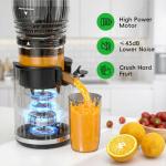 Cold Press Juicer with Wide Feed Chute, Easy Clean