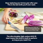 Misen 8" Chef Knife - High Carbon Steel Performance