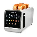 Zachvo Touchscreen 4-Slice Long Slot Toaster