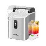 Aeitto Countertop Nugget Ice Maker with Basket