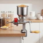 VEVOR Hand-Crank Grain Mill with Stable Clamp