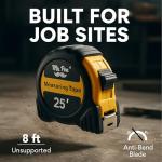 Mr. Pen 25 ft Retractable Steel Measuring Tape