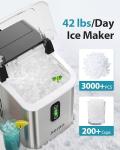 Aeitto Countertop Nugget Ice Maker with Basket