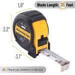 Mr. Pen 25 ft Retractable Steel Measuring Tape