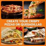 12-Inch Electric Countertop Pizza Maker Machine