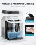 Aeitto Countertop Nugget Ice Maker with Basket