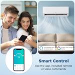 COSTWAY 20K WiFi Mini Split AC/Heat Pump