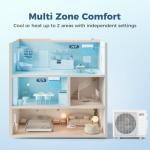 COSTWAY 20K WiFi Mini Split AC/Heat Pump