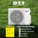 COSTWAY 20K WiFi Mini Split AC/Heat Pump