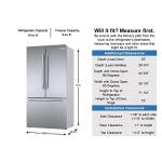 Bosch 21 Cu.Ft. Stainless Steel Bottom Freezer Refrigerator