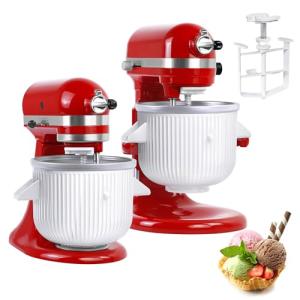Ice Cream Maker Attachment for KitchenAid Mixers