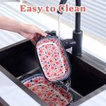 Red Ceramic Baking Dish Set of 2