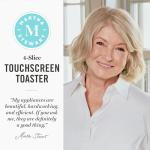 Martha Stewart 4-Slice Toaster with 10 Shade Settings