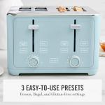 Martha Stewart 4-Slice Toaster with 10 Shade Settings